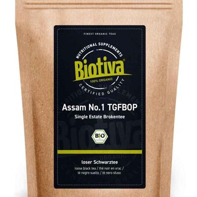 Assam No.1 TGFBOP Schwarztee Bio - 100g
