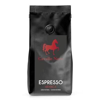 Cavallo Nero Espresso Arabica Bohne Bio - 500g