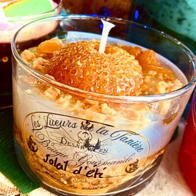Vela sol de verano con caramelo de monoï tamaño S