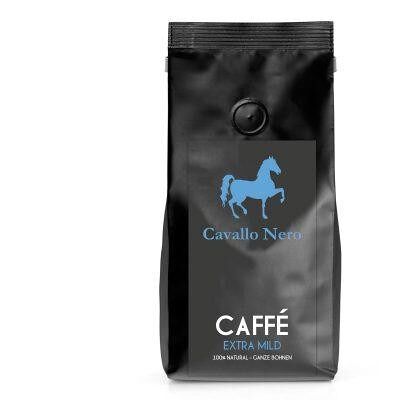 Cavallo Nero Kaffee Extra Mild Bohne Bio - 500g
