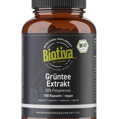 Grüntee Extrakt Bio (150 Kapseln)