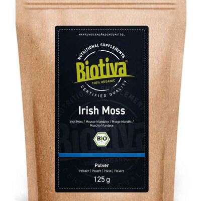 Irish Moss Pulver Bio 125g