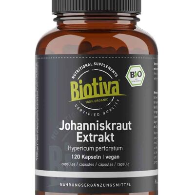 Johanniskraut Extrakt Bio (120 Kapseln)
