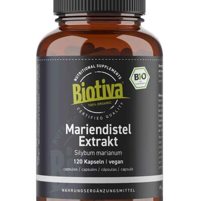 Mariendistel Extrakt Bio (120 Kapseln)