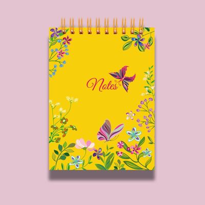 Floral Butterflies Notebook