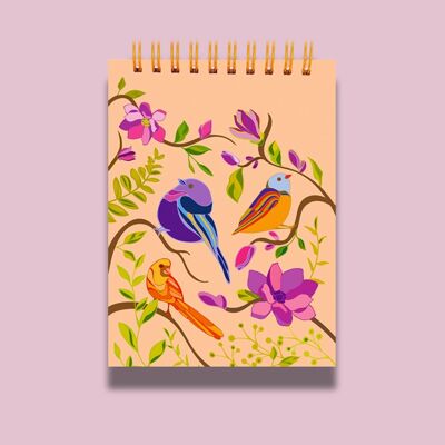 Carnet de poche Oiseaux