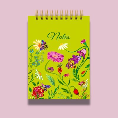 Floral Pocket Notebook