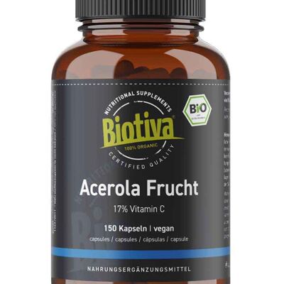 Acerola Vitamin C Bio (150 Kapseln)