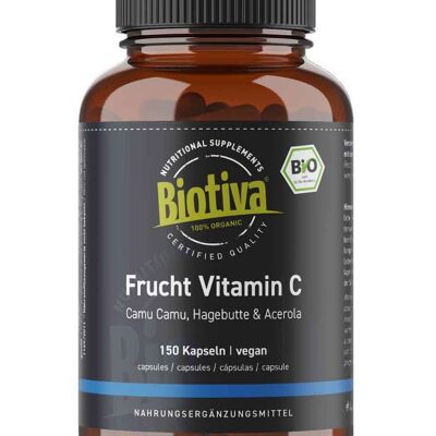 Vitamin C Frucht Bio (150 Kapseln)