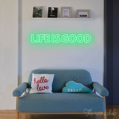 Life is Good 110x20 cm