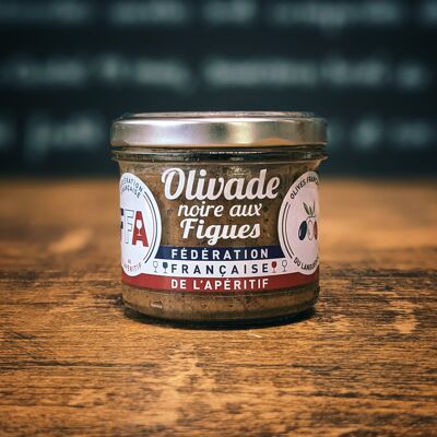 BLACK OLIVADE WITH FIGS (made from French olives)