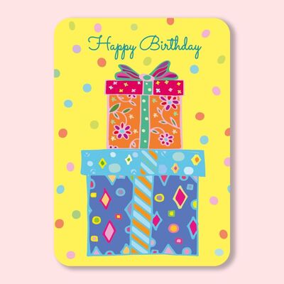 Cartolina regalo di compleanno