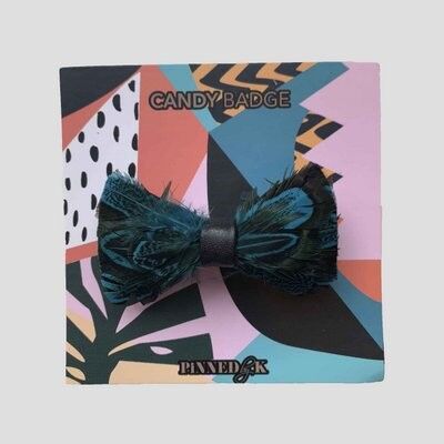 Limited bowtie feather green