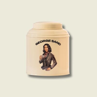 GEORGE SAND PAUSE READING METAL BOX