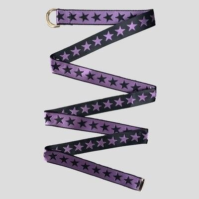 Belt star double purple