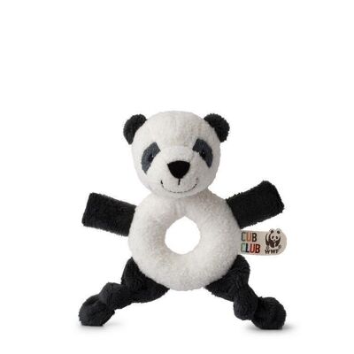 WWF Cub Club - Panda plush rattle (with bells) - 15cm
