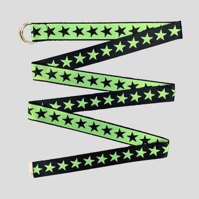 Belt star double green