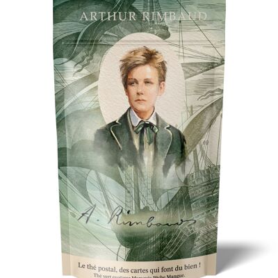 ARTHUR RIMBAUD POSTAL TEA (POSTCARDS THAT DO GOOD! )