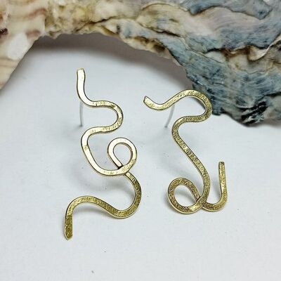 GEO Flat Squiggly Dangles