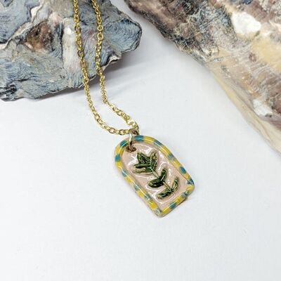 CERAMICS Plant Necklace