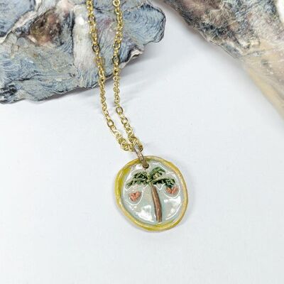 CERAMICS Palm Tree Necklace