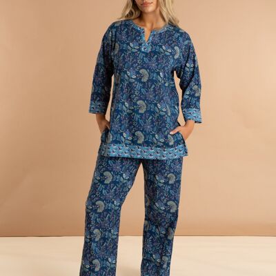 Blue Lagoon Women's Cotton Pyjamas