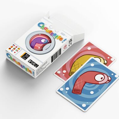 Sock !Card game for ages 5 and up - translated into 8 languages