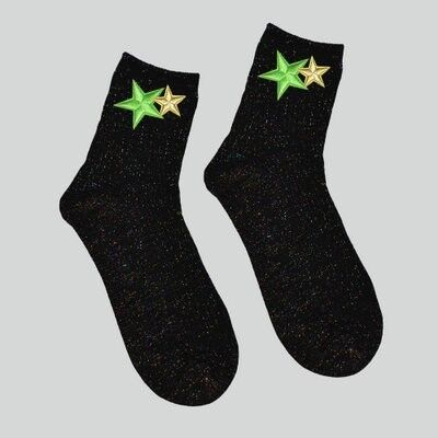 Socks Multicolor With Double Star