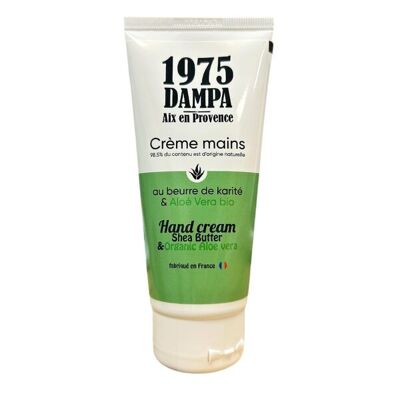 Crema mani con burro di karité e aloe vera biologica - 75 ml
