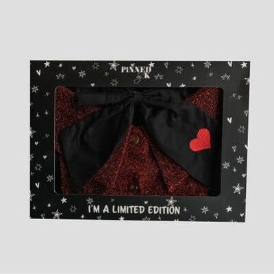 Gift Package Red Collar Bow Tee