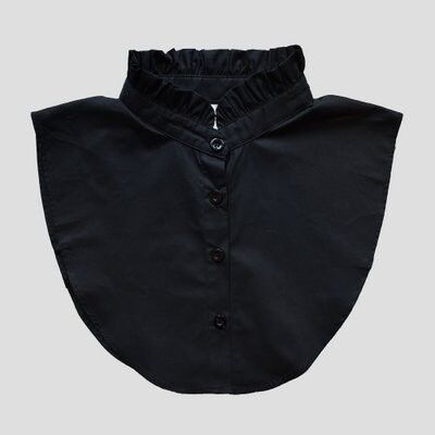 Collar Ruffle Black