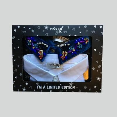 Gift Package Kids Collars Blue White