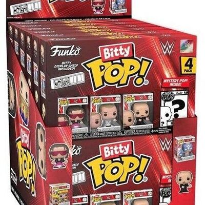 BITTY POP! WWE S1 PACK 4 FIGURINES Assortis / 12