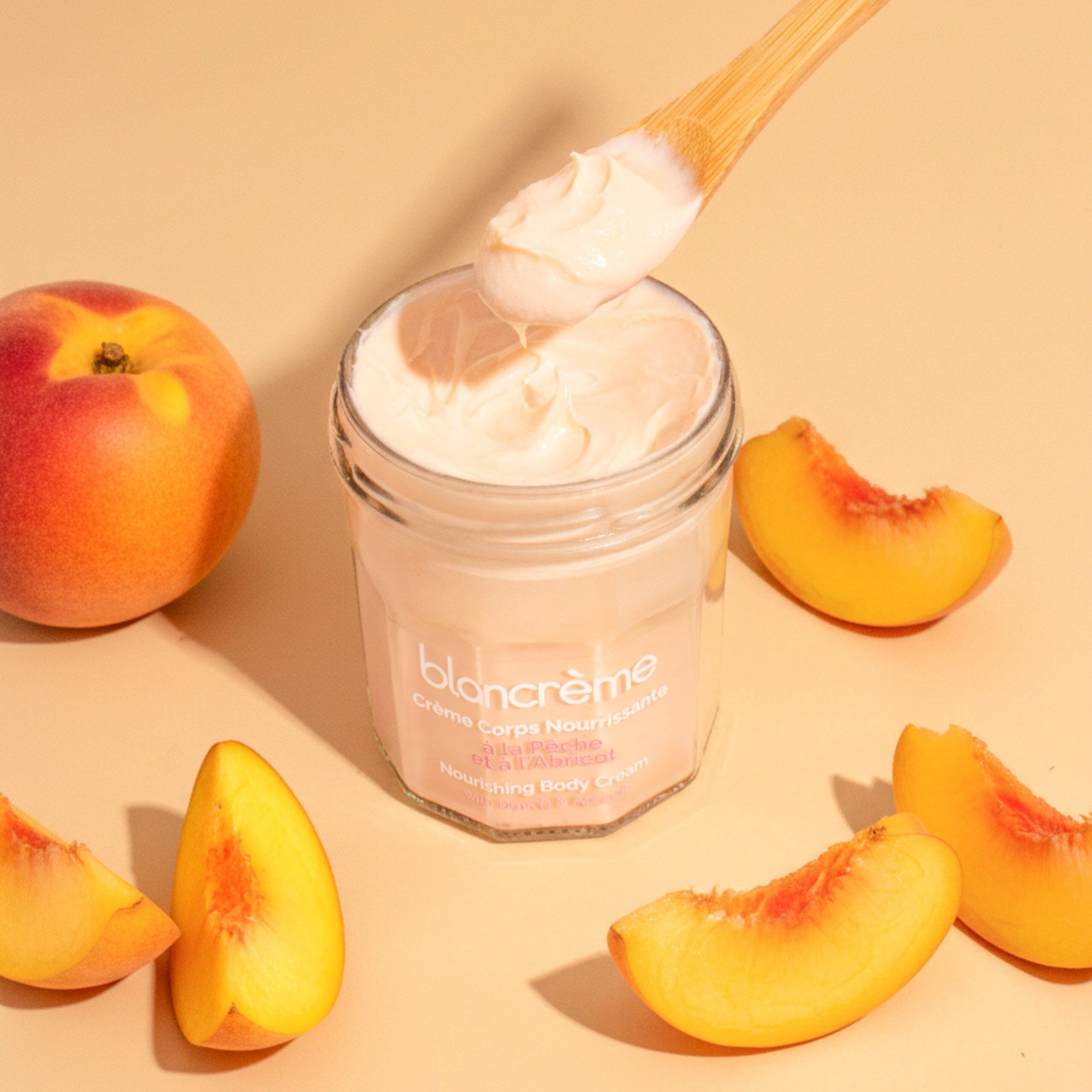 Crème corps nourrissante - Pêche & Abricot