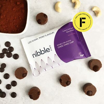 Nibble Simply Double Delicious Chocolate Choc Chip 36g