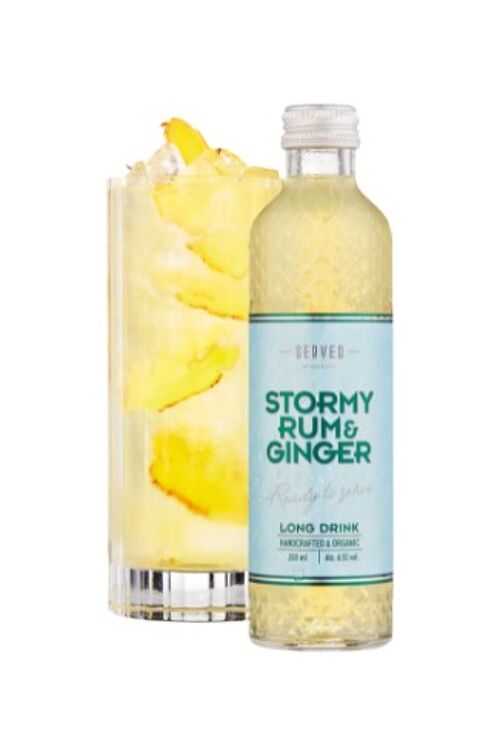 SERVED Long Drinks - Stormy Rum & Ginger