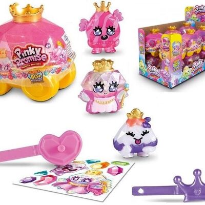 BANDAI - COFFRET PINKY PROMISE GEMMY FRIENDS ROYAL CARIAGE 7X8CM