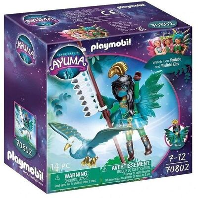 PLAYMOBIL AVENTURES D'AYUMA CHEVALIER FÉE AVEC ANIMAL