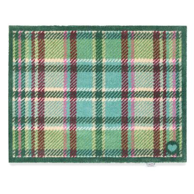Tappeto Hug Tartan Verde