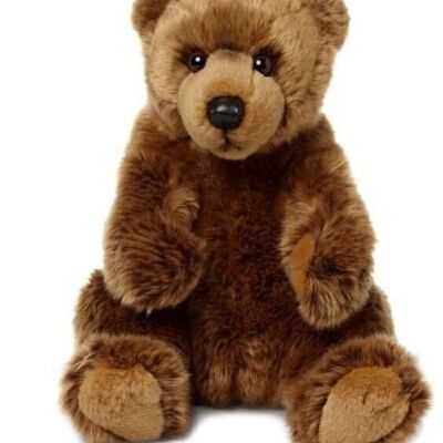 WWF Grizzly Seated, 23 cm