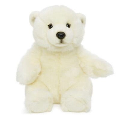 WWF Sitting polar bear, 22 cm