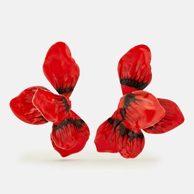 Boucles d'oreilles Luma Red