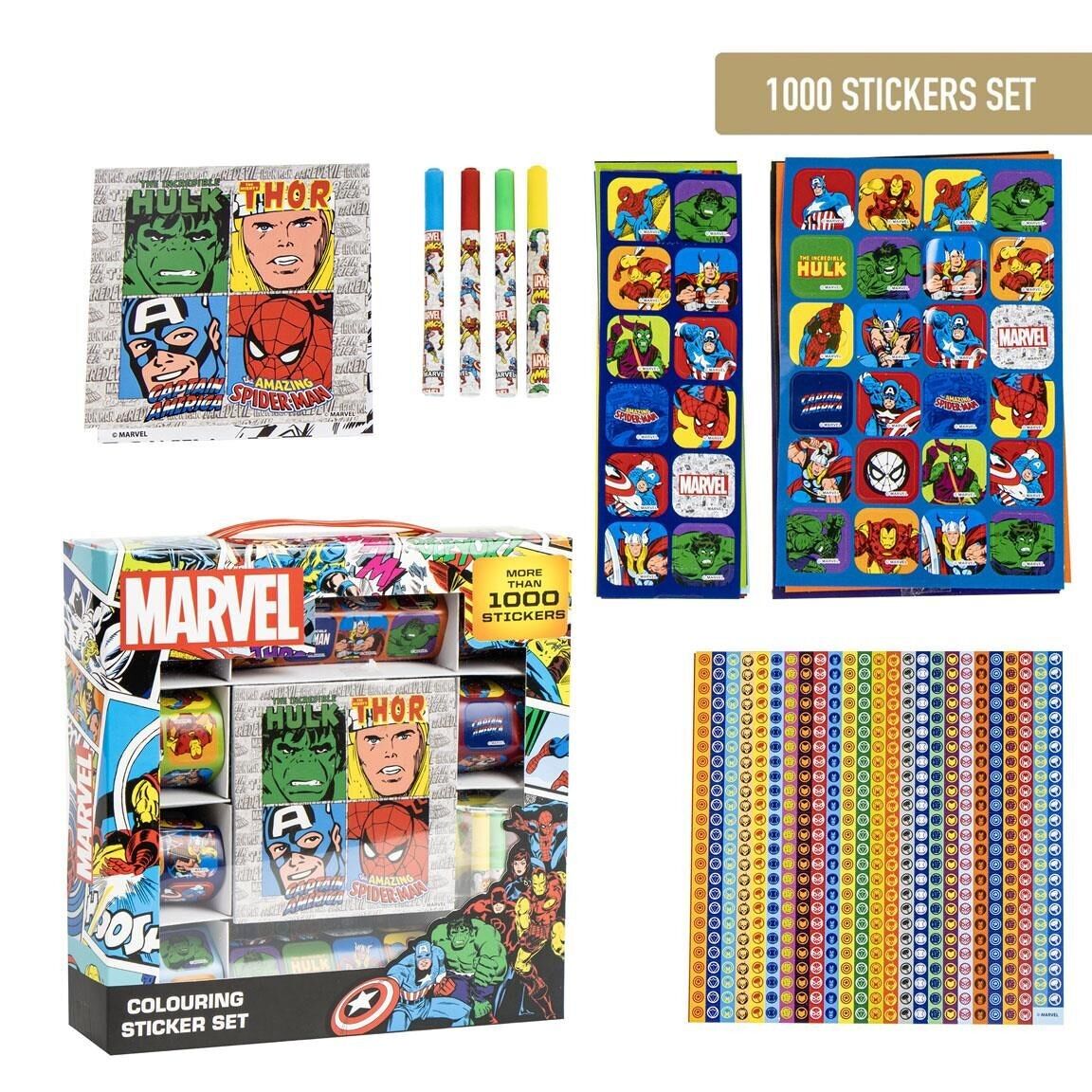 MARVEL-STICKER-PAKET 1000 STÜCK - 2700000832