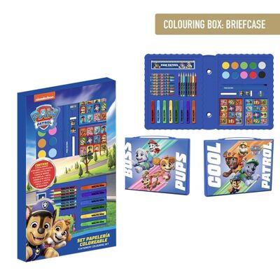 PAW PATROL AUSMALBARES SCHREIBWARENSET IN BOX - 2700001778