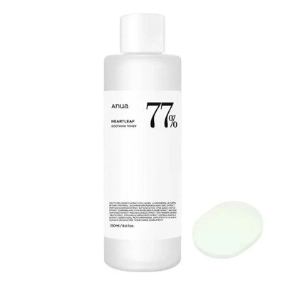 HEARTLEAF 77% SOOTHING TONER 250ml