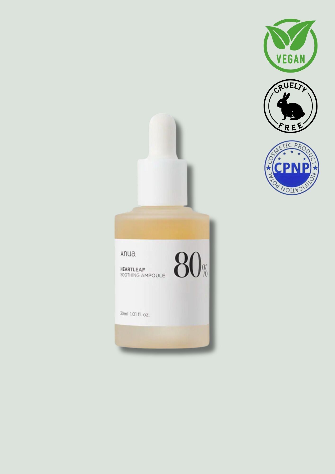 ANUA – Heartleaf 80% Ampulle 30ml