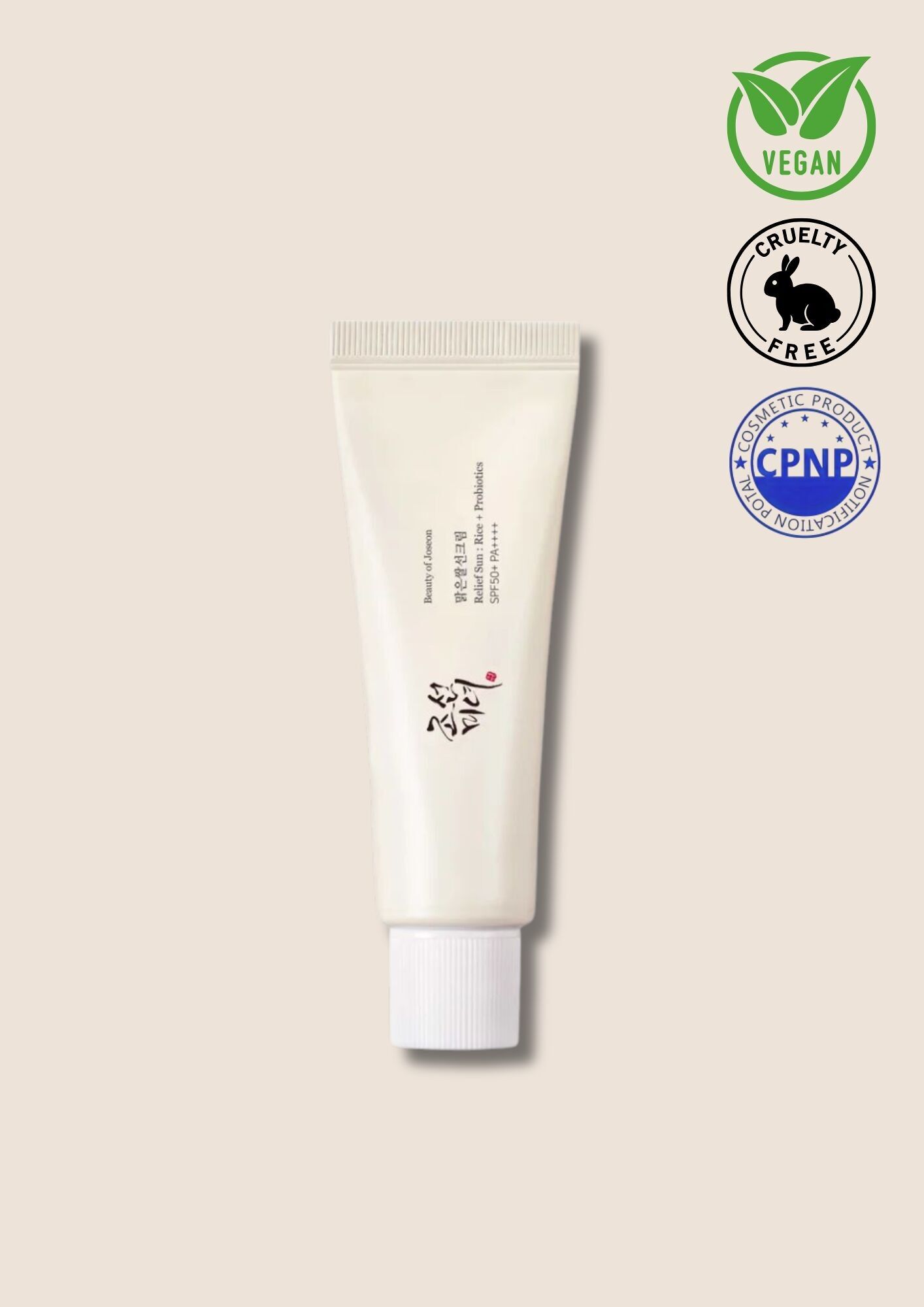 BEAUTY OF JOSEON – Relief Sun: Rice + Probiotics 50ml