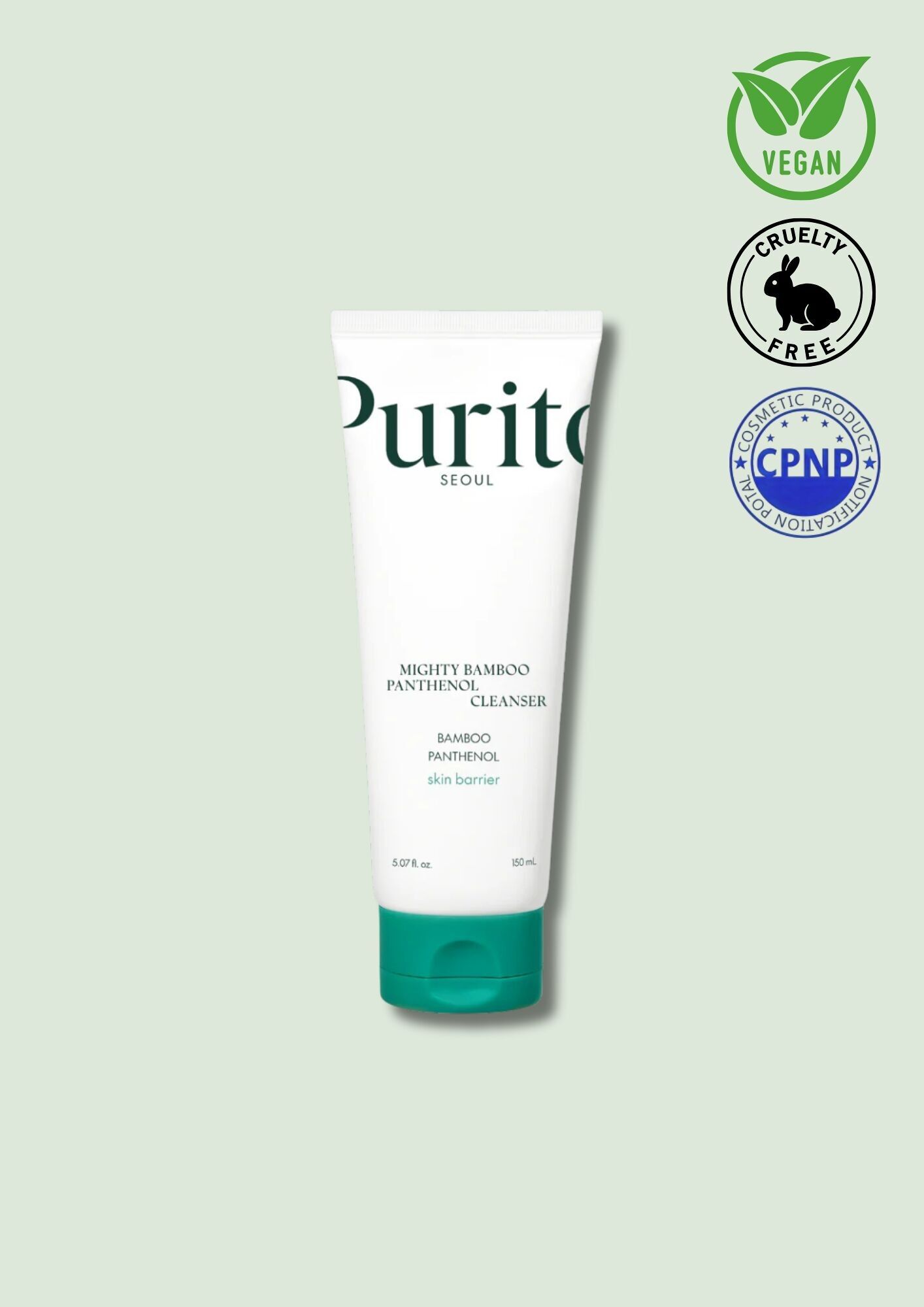 PURITO – Mächtiger Bambus-Panthenol-Reiniger 150ml