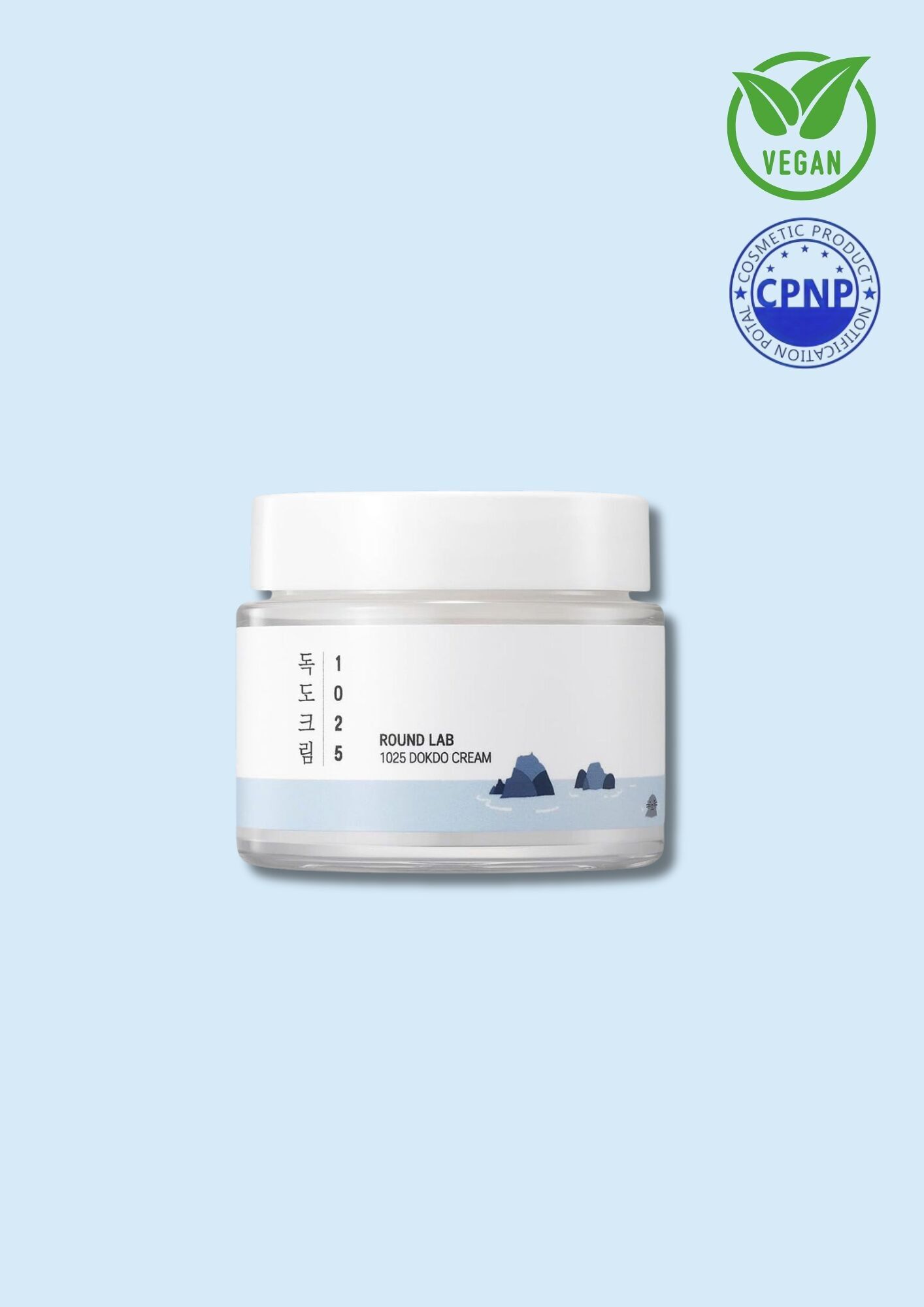 ROUND LAB – 1025 Dokdo Light Cream (Erneuerung) 80ml