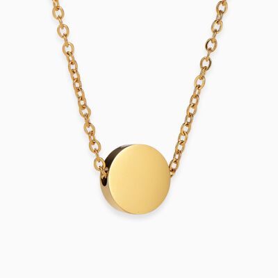Collar Privee con monedas de túnel